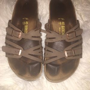 Brown Birkenstocks
